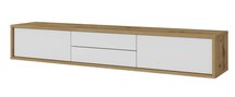 Moddern TV cabinet 180 cm with drawers and hanging option artisan oak/white