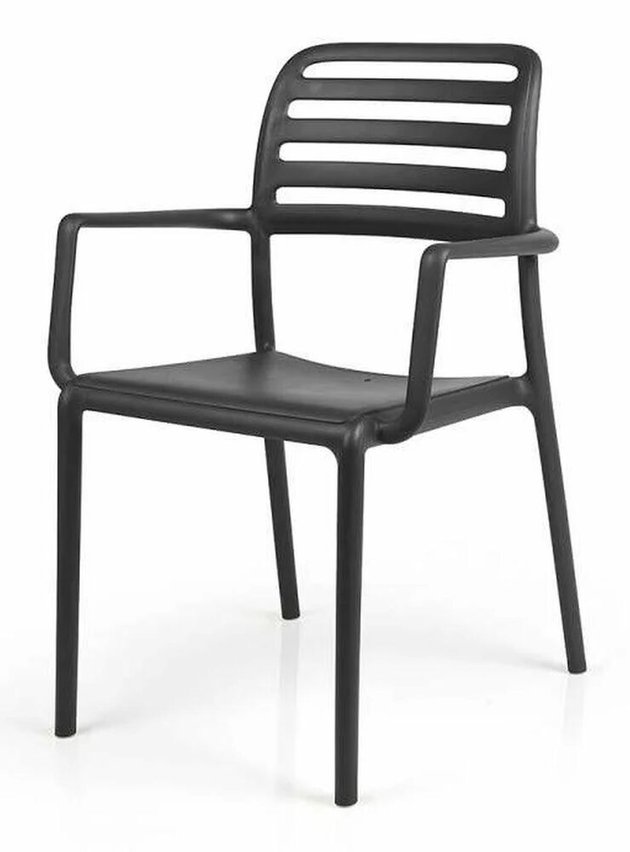 Costa Nardi garden chair made of certified anthracite material