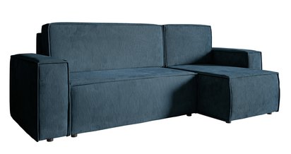 Copertino L-shaped corner sofa with sleeping function with Element 24 universal container