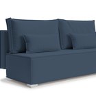 Balla Castel 79 three-seater sofa with container, silver legs