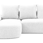 Modular corner sofa Castellina L-shaped 255 cm smaller Abriamo 5 left-hand side