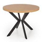 Obereler extendable table 100-250x100 cm golden oak/black