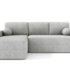 Corner sofa with sleeping function Bloom L-shaped with container Abriamo 06 boucle universal