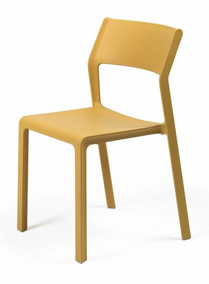 Trill Nardi garden chair made of certified plastic, yellow