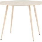 Dining table Plaza round diameter 100 cm bleached oak