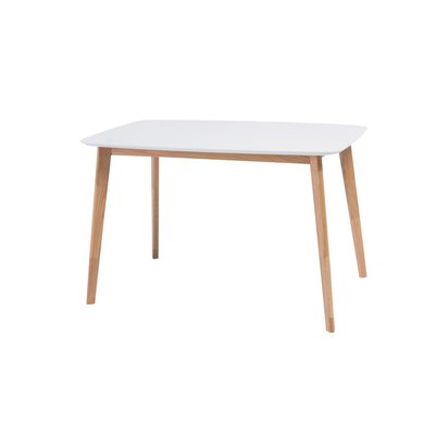 Ikast table 120x75 cm with white top