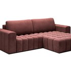 Corner sofa with sleeping function Tinctorius (Fabric: Monolith 63, Side: Right)