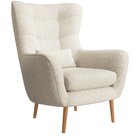 Vence Raven lounge chair, 22 beech legs