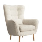 Vence Raven lounge chair, 22 beech legs