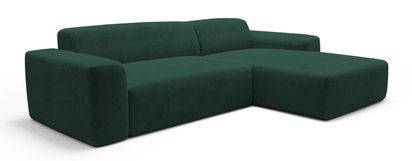 Corner sofa with sleeping function Terrafino L-shaped Onega 1 right-hand side