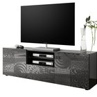 Certille RTV cabinet, two-door, anthracite