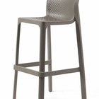 Net Nardi bar chair made of certified brown material