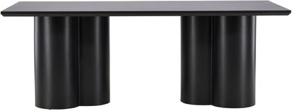 Convalder dining table 100x210 cm black oak