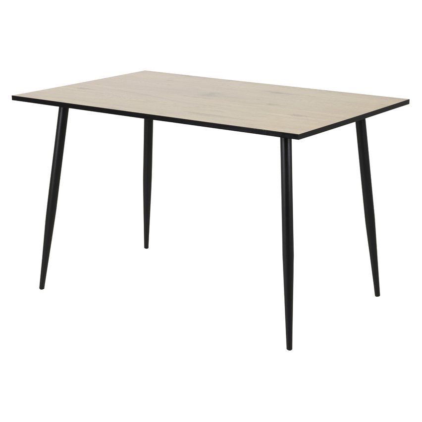 Denaser dining table 120x80 cm bleached oak