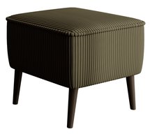 Vence Lincoln 37 footstool, black legs