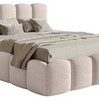 Upholstered bed 180x200 cm Cloudy II with Catch Me 02 container, metal frame