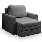 Fauteuil inclinable en osier Dejano Neve 90