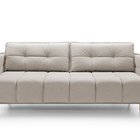 Portosello three-seater sofa bed with storage (Fabric: Castel 80, Legs: Gold)