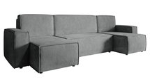 Copertino U-shaped corner sofa with sleeping function with container Element 13 universal