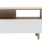 Borisee TV cabinet 120 cm oak/white