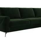 Softano L-shaped corner sofa with sleeping function with Cloud 38 container, easy-cleaning, hydrophobic velvet, right-hand side