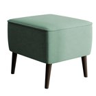 Vence Castel footstool, 34 black legs