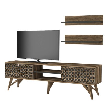 Filkor TV cabinet with two shelves