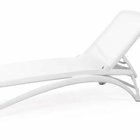 Atlantico Nardi garden lounger made of certified white material