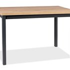 Soleado Dining Table 120x68cm Artisan Oak/Black