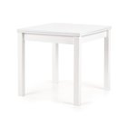 Lea extendable table 80-160x80 cm white