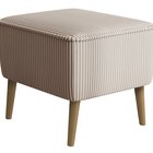 Vence Lincoln 01 footstool, beech legs