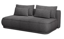 Leanno three-seater sofa with Moly 85 hydrophobic chenille container