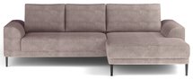 Corner sofa with sleeping function Capitol L-shaped Poso 02 right-hand side