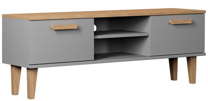 Sakena TV cabinet 120 cm gray