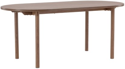 Beliary table oval top 90x180 cm mocha