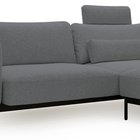 Solianero three-seater sofa with Melody 4 pouf