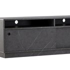 Sacruzy TV cabinet 180x50 cm black