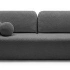 Lambina three-seater sofa with Abriamo 08 boucle container