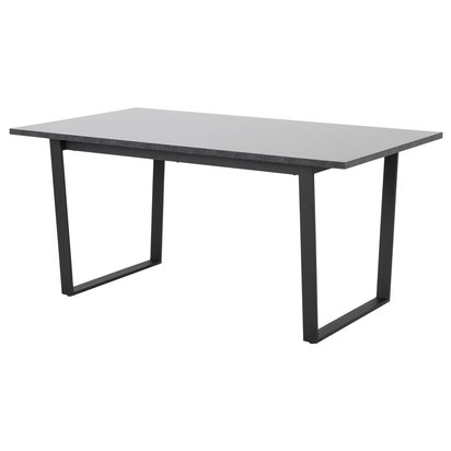 Adhafera table black 160x90 cm