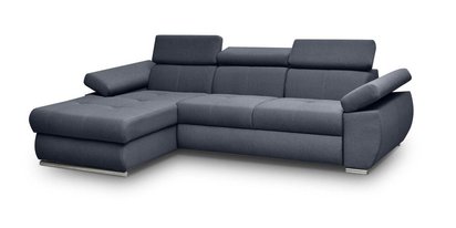 Ararip 276 cm corner sofa bed with adjustable headrests (Fabric: Element 22, Side: Left)