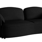 Raviolo three-seater sofa with Moly 99 container, hydrophobic chenille