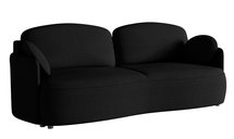 Raviolo three-seater sofa with Moly 99 container, hydrophobic chenille