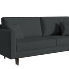 Valico Storm 99 three-seater sofa with black legs