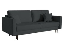 Valico Storm 99 three-seater sofa with black legs