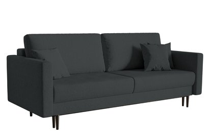 Valico Storm 99 three-seater sofa with black legs