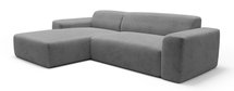 Corner sofa with sleeping function Terrafino L-shaped Onega 7 left-hand side