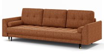 Agriano three-seater sofa with storage Neve 52 wickerwork