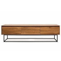 Pipirima TV cabinet black/walnut 180 cm