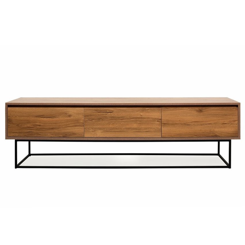 Pipirima TV cabinet black/walnut 180 cm