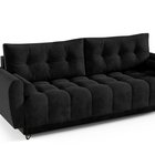 Minna Amon 13 three-seater sofa bed with storage, water-repellent velvet